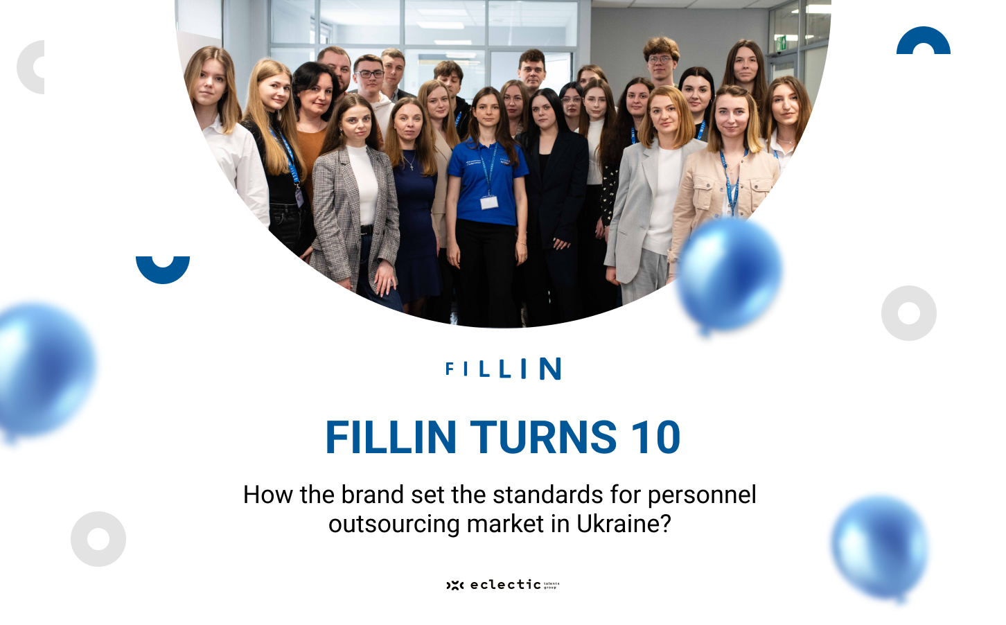 Fillin – 10 Years of Personnel Outsourcing in Ukraine | Eclectic Talents Group